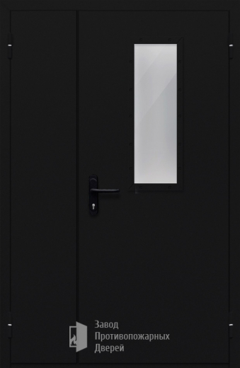 Фото двери «Полуторная со стеклом №24» в Коломне