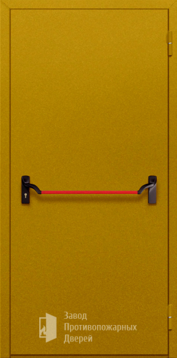 Фото двери «Однопольная глухая с антипаникой №45» в Коломне