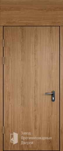 Фото двери «МДФ однопольная с фрамугой №28» в Коломне