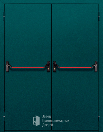 Фото двери «Двупольная глухая с антипаникой №16» в Коломне
