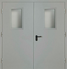 Фото двери «Двупольная со стеклом EI-30» в Коломне