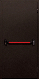 Фото двери «Однопольная глухая с антипаникой №410» в Коломне