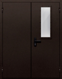 Фото двери «Двупольная со одним стеклом №410» в Коломне