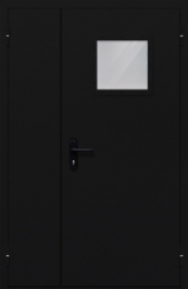 Фото двери «Полуторная со стеклом №84» в Коломне