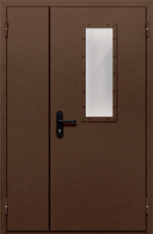 Фото двери «Полуторная со стеклом №28» в Коломне