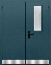Фото двери «Двупольная с отбойником №34» в Коломне