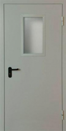 Фото двери «Однопольная со стеклопакетом EI-30» в Коломне