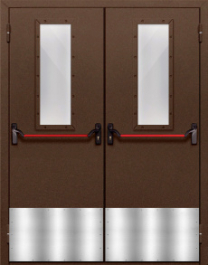 Фото двери «Двупольная с отбойником №37» в Коломне