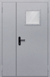 Фото двери «Полуторная со стеклопакетом» в Коломне