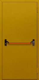 Фото двери «Однопольная глухая с антипаникой №45» в Коломне